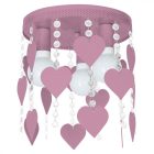 Mennyezeti lámpa CORAZON VIOLET 3xE27