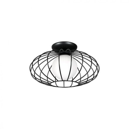 Mennyezeti lámpa KRONOS BLACK 1xE14