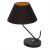 Asztali lámpa VICTORIA BLACK 1xE27