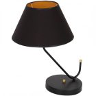 Asztali lámpa VICTORIA BLACK 1xE27