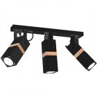 Mennyezeti lámpa VIDAR BLACK 3xGU10