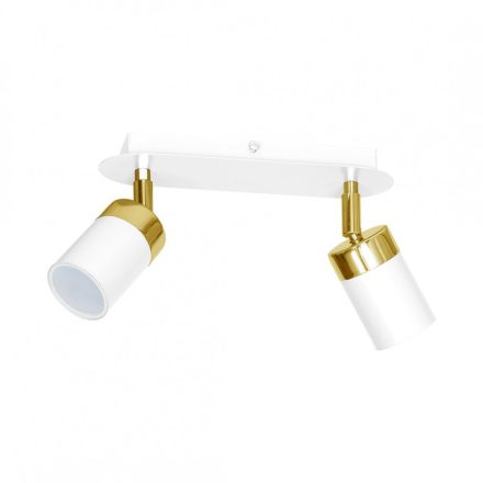 Mennyezeti lámpa JOKER WHITE/GOLD 2xGU10