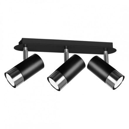 Mennyezeti lámpa DANI BLACK/CHROME 3xGU10