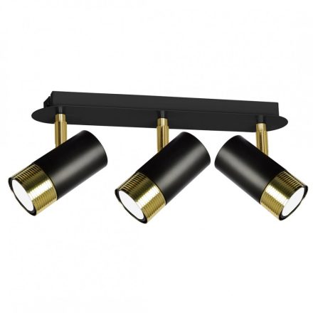 Mennyezeti lámpa DANI BLACK/GOLD 3xGU10