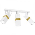 Mennyezeti lámpa VIDAR WHITE/GOLD 3xGU10