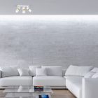 Mennyezeti lámpa VIDAR WHITE/GOLD 3xGU10