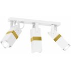 Mennyezeti lámpa VIDAR WHITE/GOLD 3xGU10