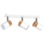 Mennyezeti lámpa JOKER WHITE/WOOD 3xGU10