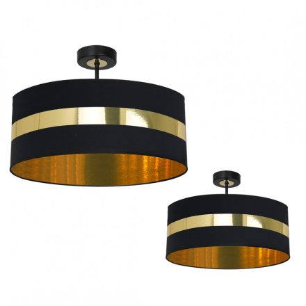 Mennyezeti lámpa PALMIRA BLACK / GOLD 1xE27