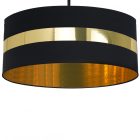 Mennyezeti lámpa PALMIRA BLACK / GOLD 1xE27