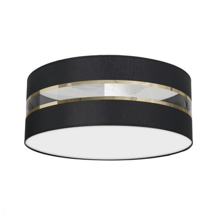 Mennyezeti lámpa ULTIMO BLACK 3xE27 Ø50cm