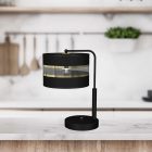Éjjeli lámpa ULTIMO BLACK 1xE27