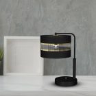 Éjjeli lámpa ULTIMO BLACK 1xE27