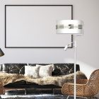 Állólámpa ULTIMO WHITE 1xE27 + 1xmini GU10