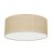 Mennyezeti lámpa MARSHALL WHITE / RATTAN 2xE27 Ø40cm