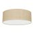 Mennyezeti lámpa MARSHALL WHITE / RATTAN 3xE27 Ø50cm