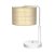 Lámpa gabinetowa MARSHALL WHITE / RATTAN 1xE27