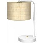 Lámpa gabinetowa MARSHALL WHITE / RATTAN 1xE27