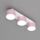 Mennyezeti lámpa DIXIE Pink/White 3xGX53