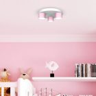 Mennyezeti lámpa DIXIE Pink/White 3xGX53