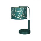 Éjjeli lámpa ZIGGY GREEN Arany/palackzöld 1xE27