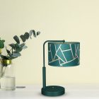 Éjjeli lámpa ZIGGY GREEN Arany/palackzöld 1xE27
