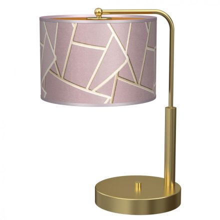 Éjjeli lámpa ZIGGY PINK Gold/Pink 1xE27
