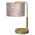 Éjjeli lámpa ZIGGY PINK Gold/Pink 1xE27