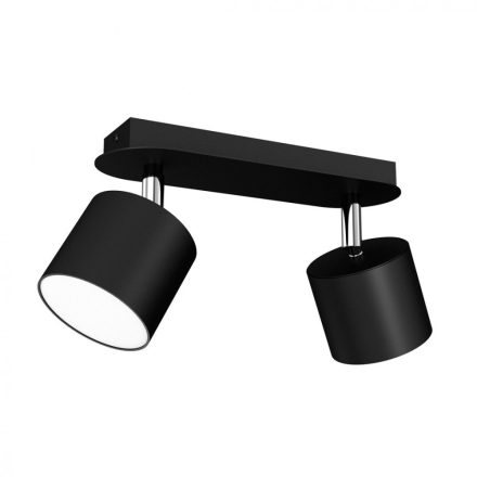 Mennyezeti lámpa DIXIE BLACK 2xGX53