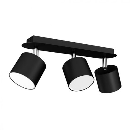 Mennyezeti lámpa DIXIE BLACK 3xGX53