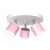 Mennyezeti lámpa DIXIE PINK 3xGX53