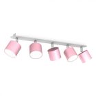Mennyezeti lámpa DIXIE PINK 5xGX53