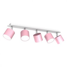 Mennyezeti lámpa DIXIE PINK 5xGX53