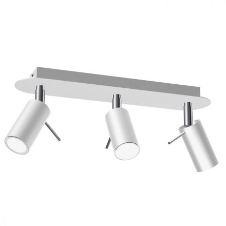 Mennyezeti lámpa PRESTON WHITE/CHROME 3x mini GU10