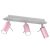 Mennyezeti lámpa PRESTON PINK/WHITE 3x mini GU10