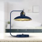 Asztali lámpa FELIX NAVY BLUE/GOLD 1xE27
