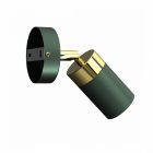 Fali lámpa JOKER GREEN/GOLD 1xGU10