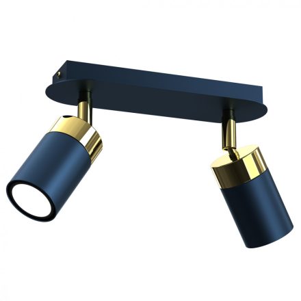Mennyezeti lámpa JOKER NAVY BLUE/GOLD 2xGU10