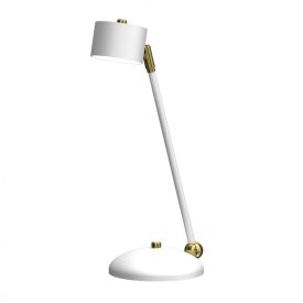 Asztali lámpa ARENA WHITE/GOLD 1xGX53