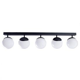 Mennyezeti lámpa SFERA BLACK 5xE14