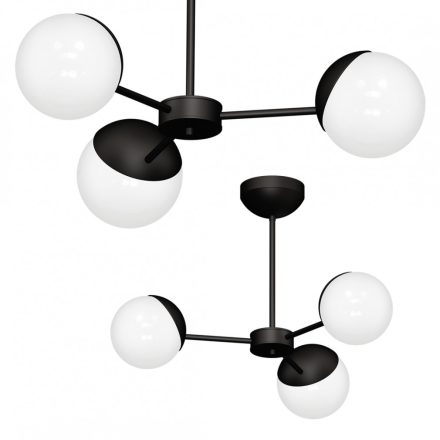 Csillár SFERA BLACK 3xE14