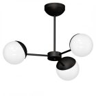 Csillár SFERA BLACK 3xE14