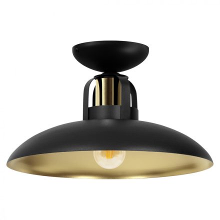 Mennyezeti lámpa FELIX BLACK/GOLD 1xE27