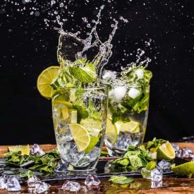 Mojito - üvegkép