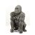 Ezüst gorilla - szobor