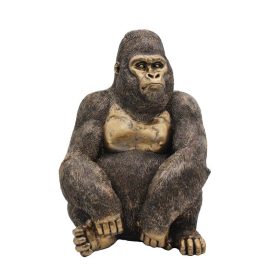 Ülő gorilla - szobor