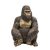 Ülő gorilla - szobor