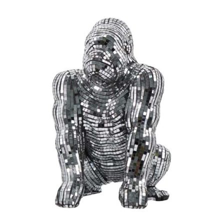 Mozaik gorilla - szobor