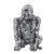 Mozaik gorilla - szobor
