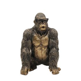 Napszemüveges gorilla - szobor